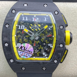 Replica Richard Mille RM-011 KV Factory Forged Carbon Case watch