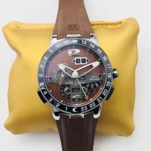 Replica Ulysse Nardin El Toro 322-00 TW Factory Ceramics Brown Dial watch