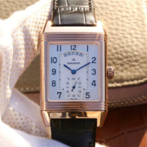 Replica Jaeger-LeCoultre Reverso Q2712510 Rose Gold Cowhide Strap watch