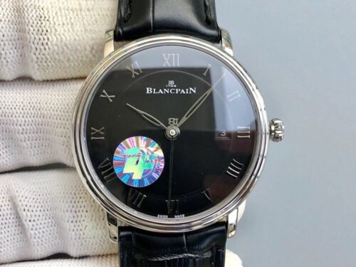 Replica Blancpain Villeret 6551-1127-55B ZF Factory Stainless Steel watch