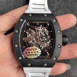 Replica Richard Mille RM035 Americas KV Factory Ceramic White Strap watch