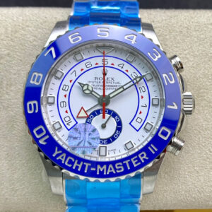 Replica Yacht-Master M116680-0002 JF Factory White Dial watch