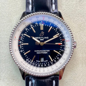 Replica Breitling Navitimer 1 A17326211B1P1 V7 Factory Black Cowhide Strap watch