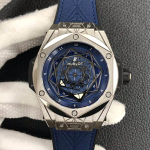 Replica Hublot Big Bang 415.NX.7179.VR.MXM18 WWF Factory Blue Dial watch