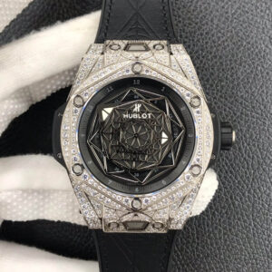 Replica Hublot Big Bang 415.NX.1112.VR.1704.MXM17 WWF Factory Full Diamond Case watch