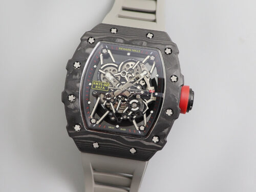 Replica Richard Mille RM035 KV Factory V3 Black Carbon Fiber Case watch