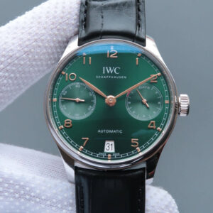 Replica IWC Portugieser IW500708 ZF Factory V5 Green Dial watch