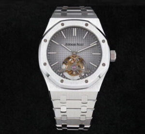 Replica Audemars Piguet Royal Oak Tourbillon 26510PT.OO.1220PT.01 R8 Factory Dark Grey Dial watch