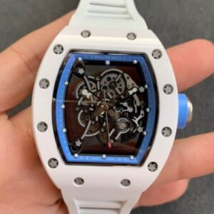 Replica Richard Mille RM055 KV Factory V2 White Strap watch