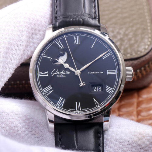Replica Glashutte Senator 1-36-04 V9 Factory Stainless Steel watch