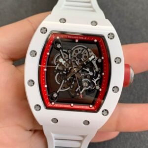 Replica Richard Mille RM055 KV Factory V2 Ceramic Rubber Strap watch