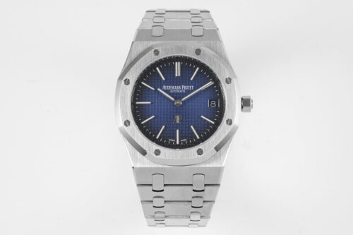 Replica Audemars Piguet Royal Oak 15202IP.OO.1240IP.01 KZ Factory Smoky Blue Dial watch