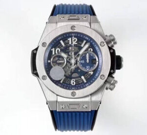 Replica Hublot Big Bang 421.NX.5170.RX ZF Factory Blue Rubber Strap watch