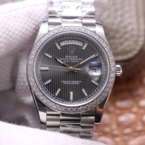 Replica Rolex Day Date M228349RBR-0008 EW Factory Grey Dial watch