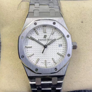 Replica Audemars Piguet Royal Oak 77350ST.OO.1261ST.01 8F Factory Silver Dial watch