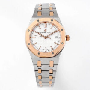 Replica Audemars Piguet Royal Oak 77350SR.OO.1261SR.01 8F Factory Rose Gold Bezel watch