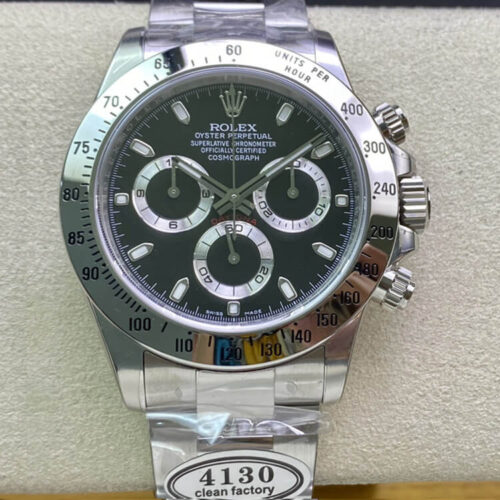 Replica Rolex Cosmograph Daytona 116520 Clean Factory Stainless Steel watch