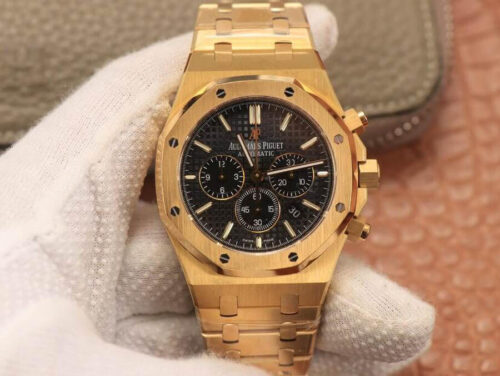 Replica Audemars Piguet Royal Oak 26320BA OM Factory Black Dial watch