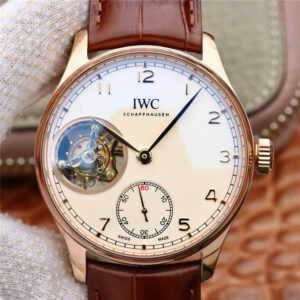 Replica IWC Portuguese Tourbillon IW546302 ZF Factory Silver Dial watch