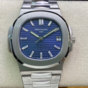 Replica Patek Philippe Nautilus 5711/1P 40th Anniversary PPF Factory Dark Blue Dial watch