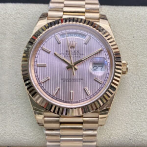 Replica Rolex Day Date M228235-0005 EW Factory Rose Gold - AR Replica Watches