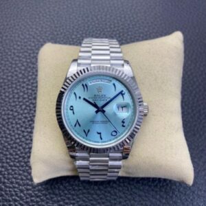 Replica Rolex Day Date EW Factory Middle East Custom Ice Blue Dial watch