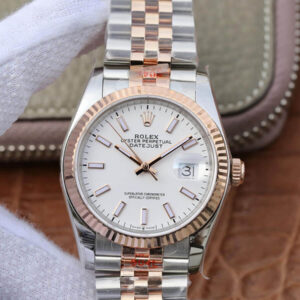 Replica Rolex Datejust M126231-0013 GM Factory Rose Gold watch