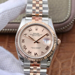 Replica Rolex Datejust 116231 GM Factory Pink Dial watch