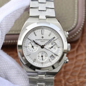 Replica Vacheron Constantin Overseas 5500V/110A-B075 8F Factory Silvery White Dial watch