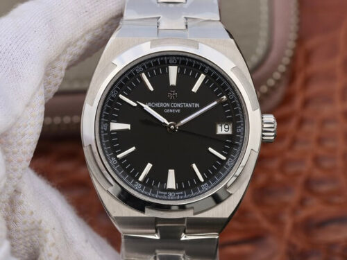 Replica Vacheron Constantin Overseas 4500V/110A-B483 8F Factory Black Dial watch