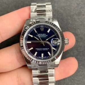 Replica Rolex Datejust M178274-0038 GS Factory Stainless Steel Blue Dial watch