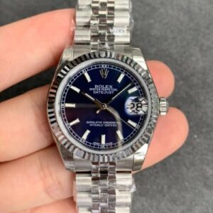 Replica Rolex Datejust M178274-0037 GS Factory Stainless Steel Blue Dial watch