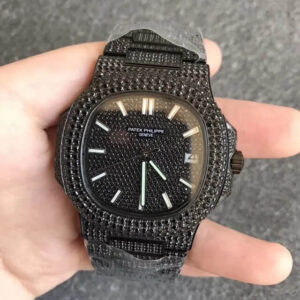 Replica Patek Philippe Nautilus 5719/10G-010 PPF Factory Black Dial watch
