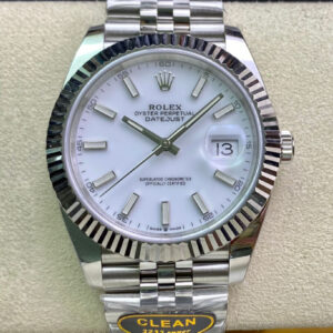 Replica Rolex Datejust M126334-0010 Clean Factory Stainless Steel Case Watch