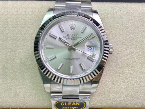 Replica Rolex Datejust M126334-0003 Clean Factory Stainless Steel Strap Watch