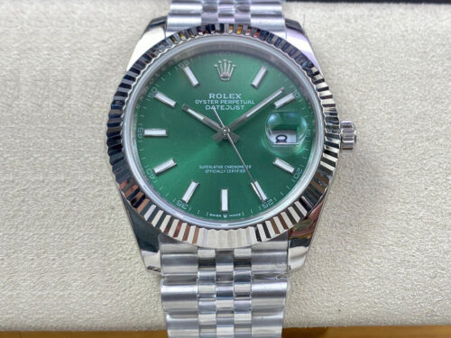 Replica Rolex Datejust M126334-0028 41MM EW Factory Stainless Steel Strap Watch