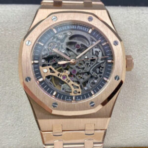 Replica Audemars Piguet Royal Oak 15407OR.OO.1220OR.01 APS Factory Skeleton Dial watch