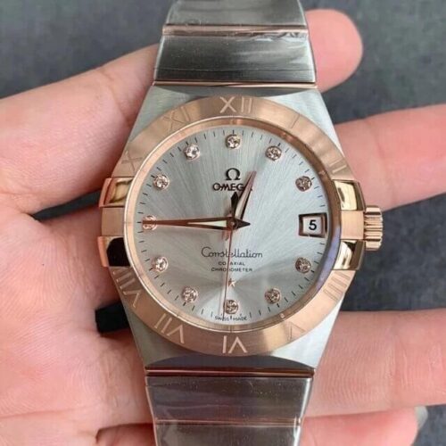 Replica Omega Constellation 123.20.38.21.52.001 VS Factory Stainless Steel Strap watch
