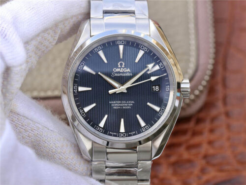Replica Omega Seamaster 231.10.42.21.03.001 VS Factory Stainless Steel Case watch