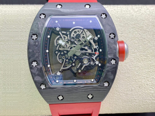 Replica Richard Mille RM055 KV Factory Blue Cover watch