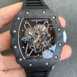 Replica Richard Mille RM035-02 KV Factory Carbon Fiber Case watch