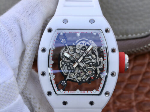 Replica Richard Mille RM055 KV Factory Tape Strap watch