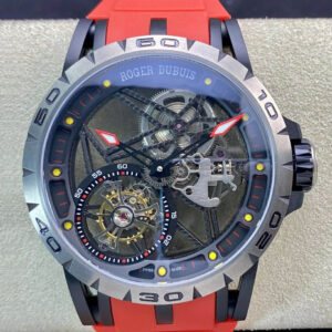 Replica Roger Dubuis Excalibur RDDBEX0549 BBR Factory Rubber Strap Watch
