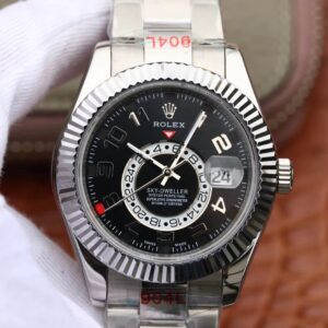 Replica Rolex Sky Dweller 326939 Noob Factory Stainless Steel Strap Watch