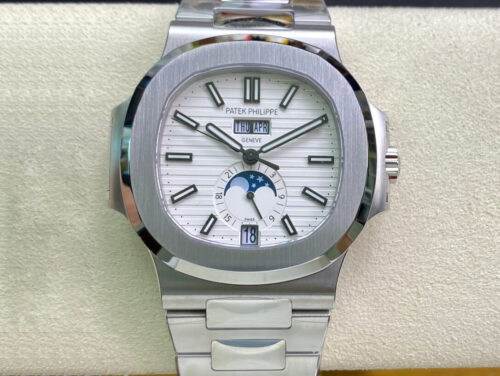 Replica Patek Philippe Nautilus 5726/1A-010 PPF Factory Stainless Steel Strap Watch