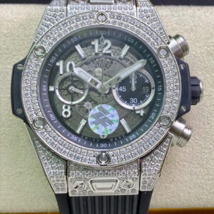 Replica Hublot BIG BANG 421.NX.1170.RX.1704 ZF Factory Diamond-Set Bezel Watch