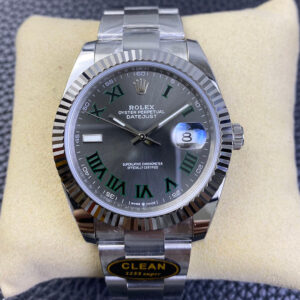 Replica Rolex Datejust M126334-0021 Clean Factory Stainless Steel Strap Watch