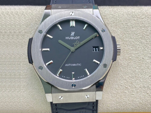 Replica Hublot Classic Fusion 511.NX.1171.LR 42MM WWF Factory Blue Strap Watch