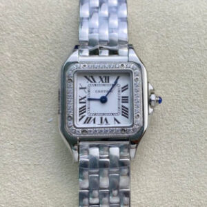 Replica Panthere De Cartier W4PN0007 8848 Factory Diamond-Set Bezel Watch