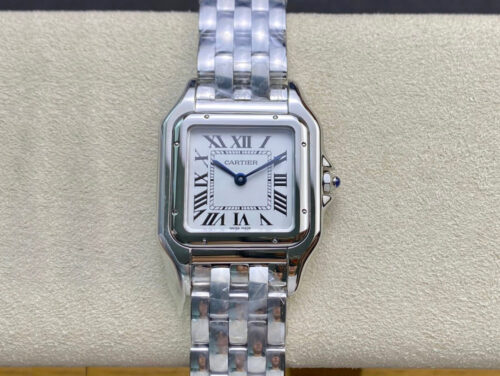 Replica Panthere De Cartier WSPN0006 8848 Factory Stainless Steel Case Watch